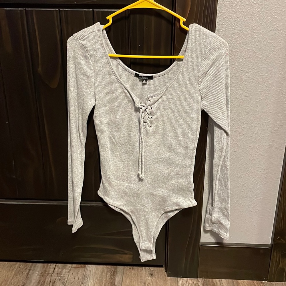 Gray Bodysuit